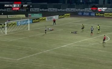 Локомотив ГО - Ботев Пловдив 0:1 /репортаж/