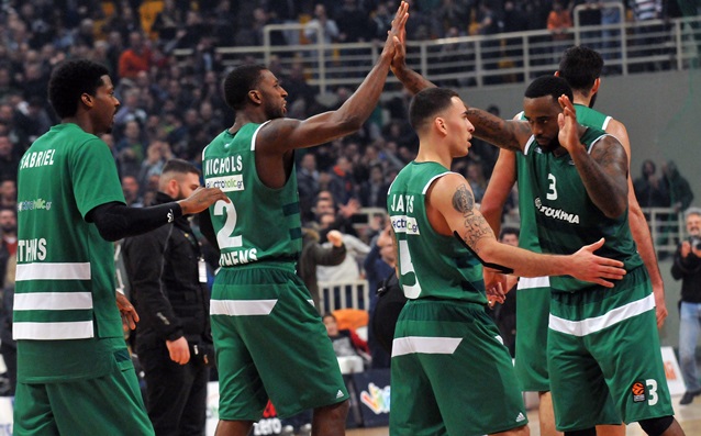 Панатинайкос спечели втората си победа в баскетболната Евролига за мъже