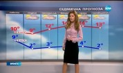 Прогноза за времето (24.02.2017 - централна емисия)