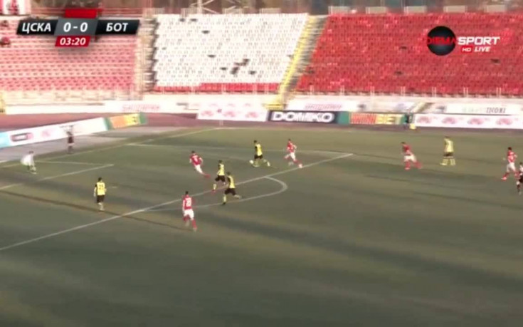 ЦСКА - Ботев Пд 0:0 /първо полувреме/