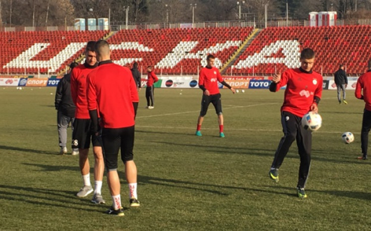 ЦСКА се концентрира изцяло за вечното дерби