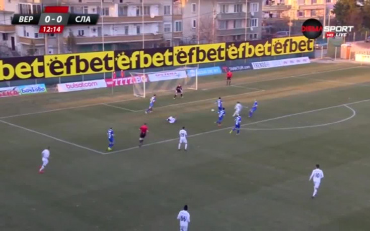 Верея - Славия 1:0 /първо полувреме/