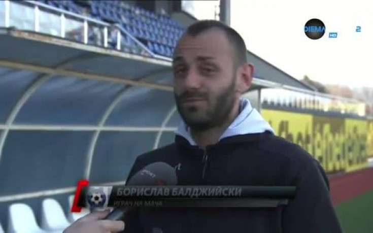 Балджийски след ремито с Верея: Умората се отрази на мача с Верея