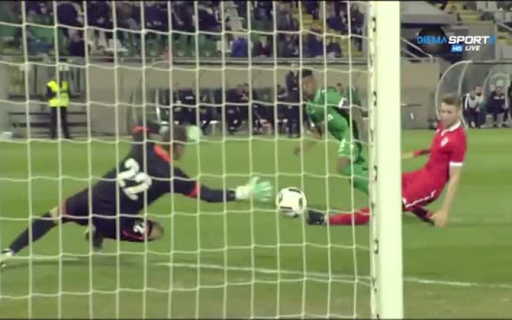 Кафу откри резултата за Лудогорец