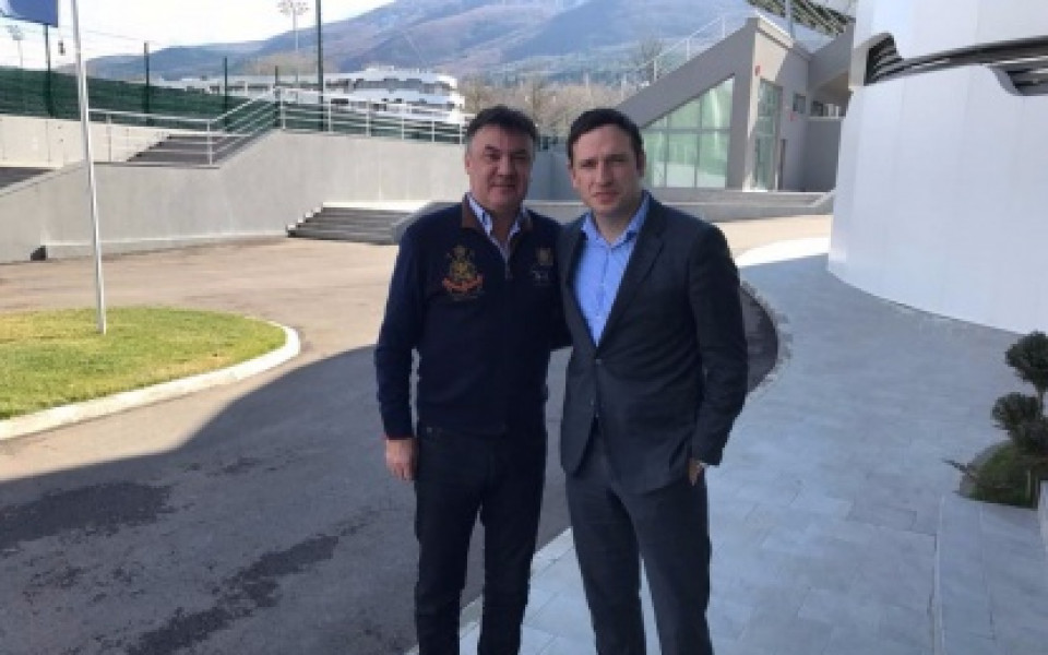 Президентът на БФС се срещна с маркетингов шеф на УЕФА