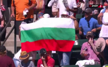 Солидна българска подкрепа за Григор в Индиън Уелс