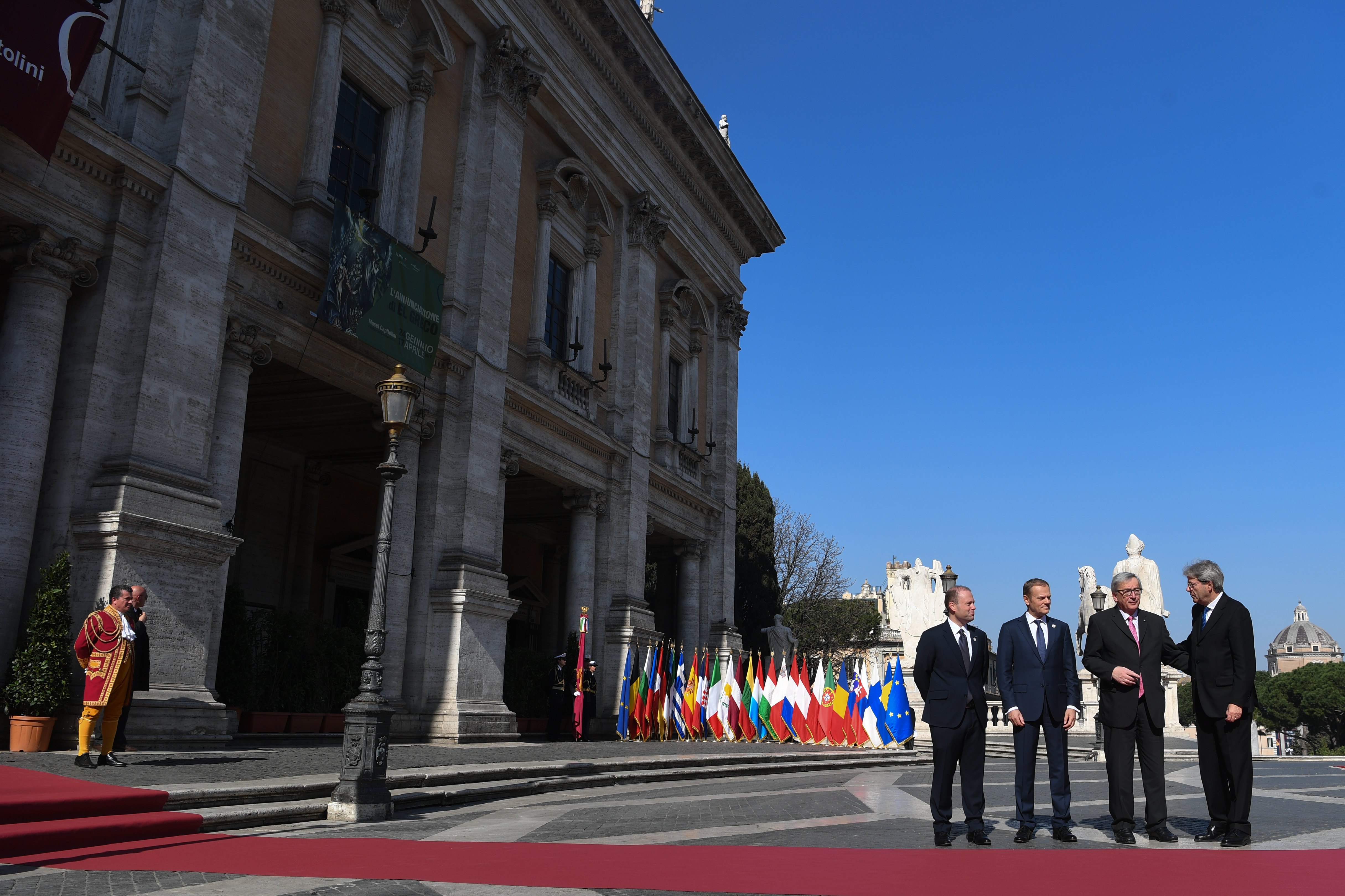 Римската декларация има за цел да потвърди решимостта на държавите от ЕС да запазят единството си пред общите предизвикателства и да отговорят на очакванията на европейските граждани за сигурен, социален и обединен Съюз