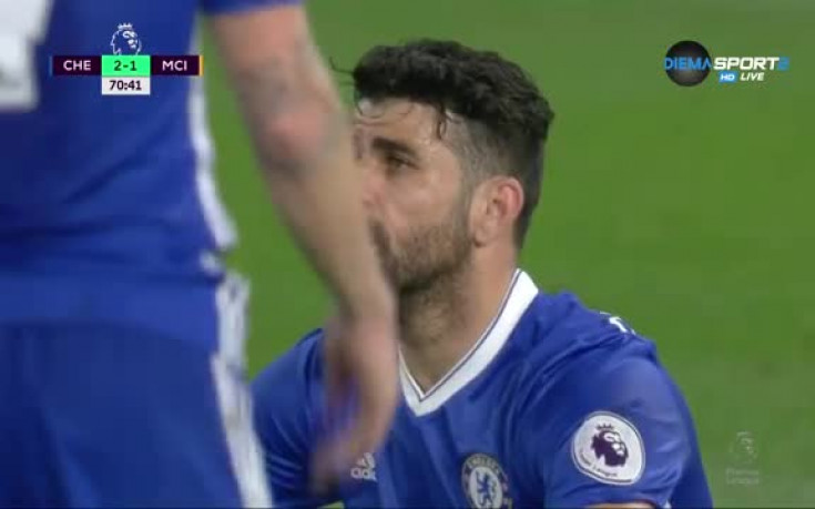 Диего Коста се измъкна между капките