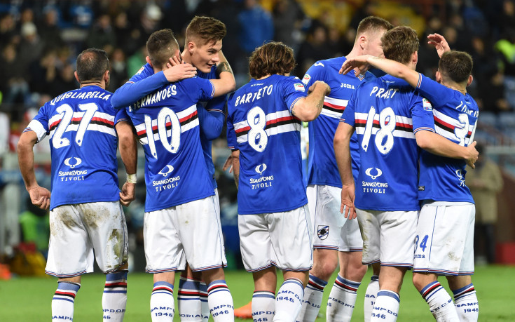 Много положения, но без победител в мача Сампдория - Фиорентина