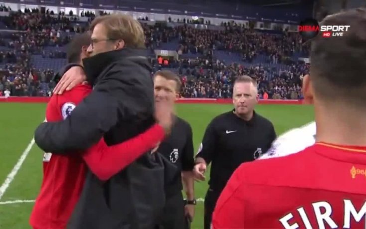 Луда радост за Юрген Клоп след успеха на Ливърпул