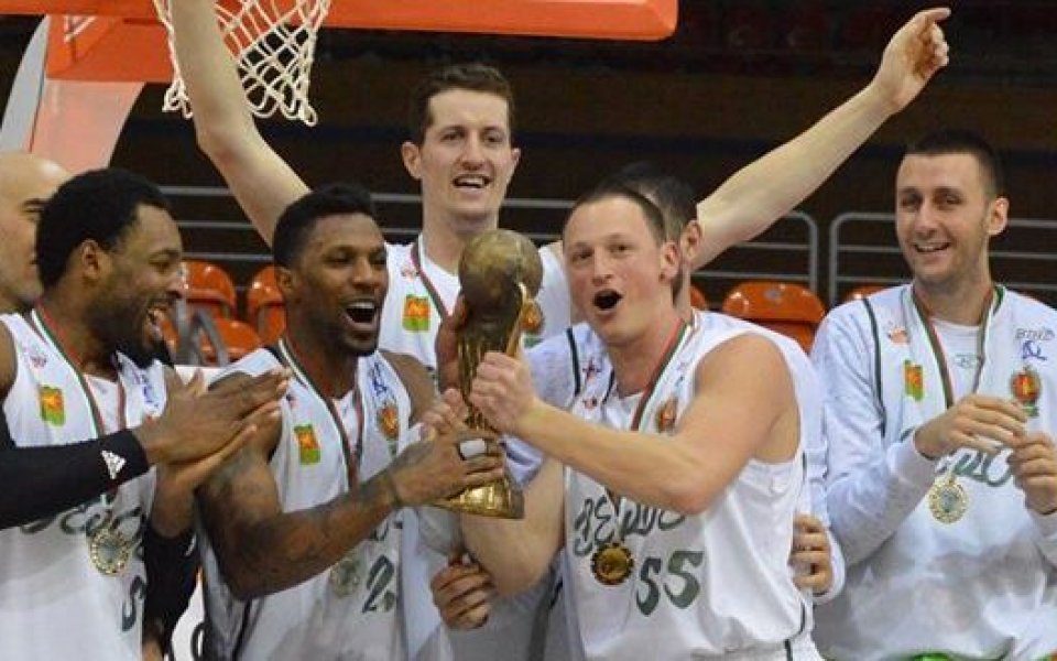 Златен дубъл за баскетболния Берое с триумф в Балканската лига