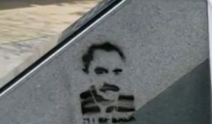 Графити на Димитров върху жертвите на комунизма