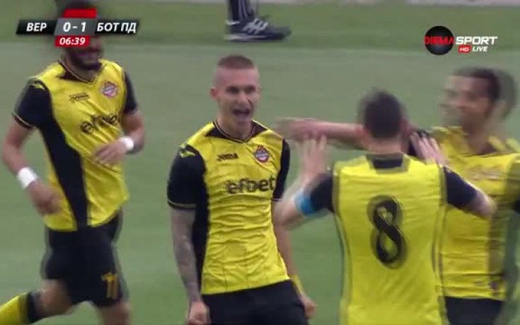 Ботев попари Верея още в самото начало