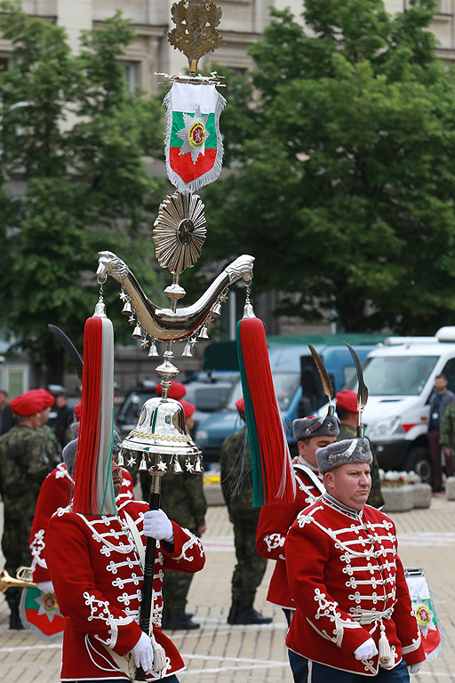 Военния парад в столицата по повод 6 май – Ден на храбростта и празник на българската армия.