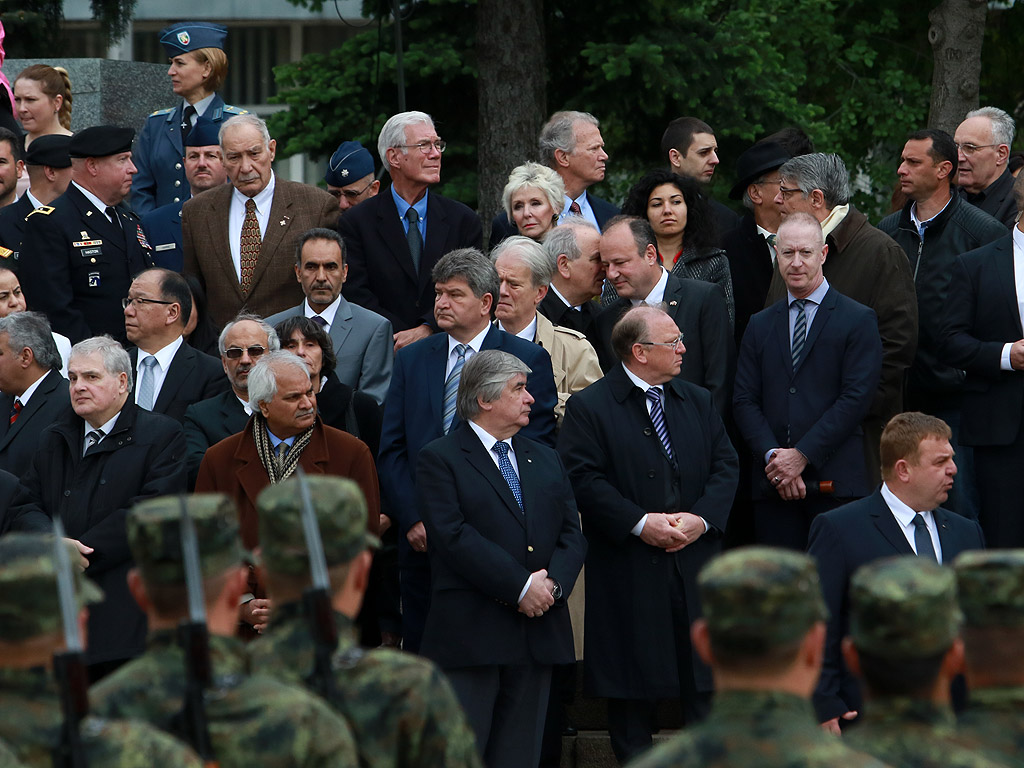 Военния парад в столицата по повод 6 май – Ден на храбростта и празник на българската армия.