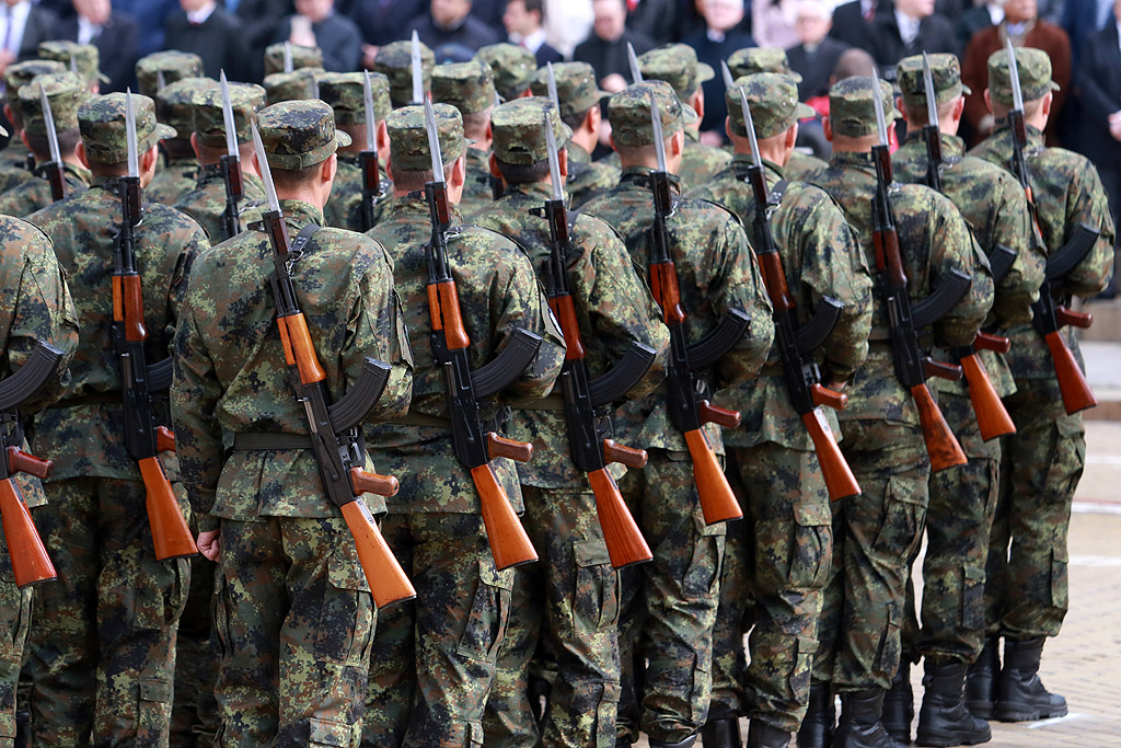 Военния парад в столицата по повод 6 май – Ден на храбростта и празник на българската армия.