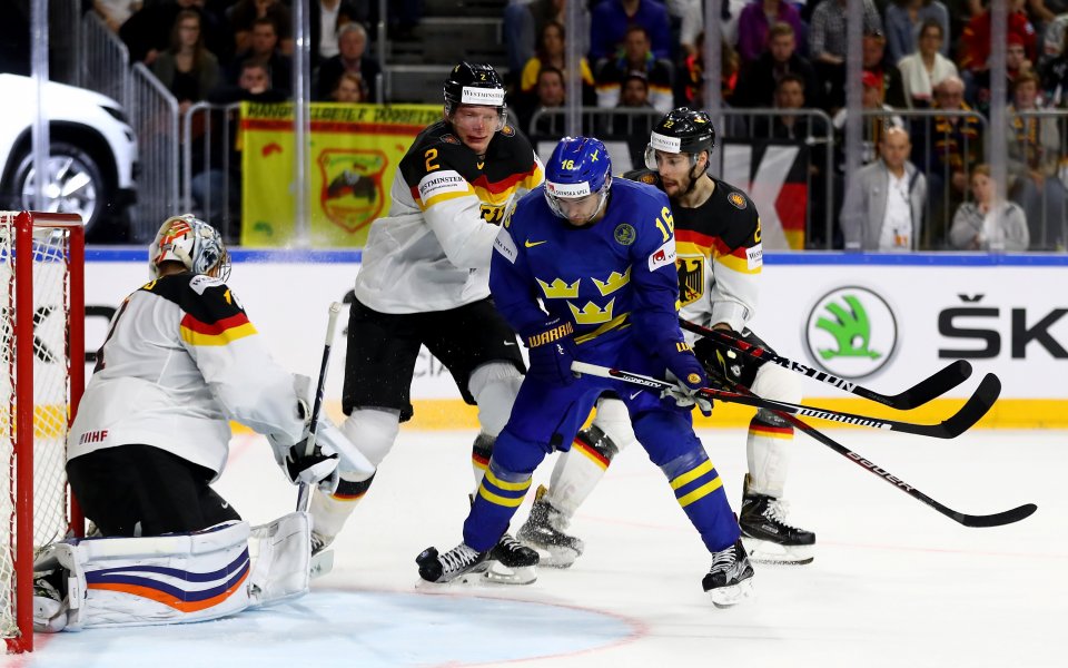 Швеция разби Германия на Световното по хокей