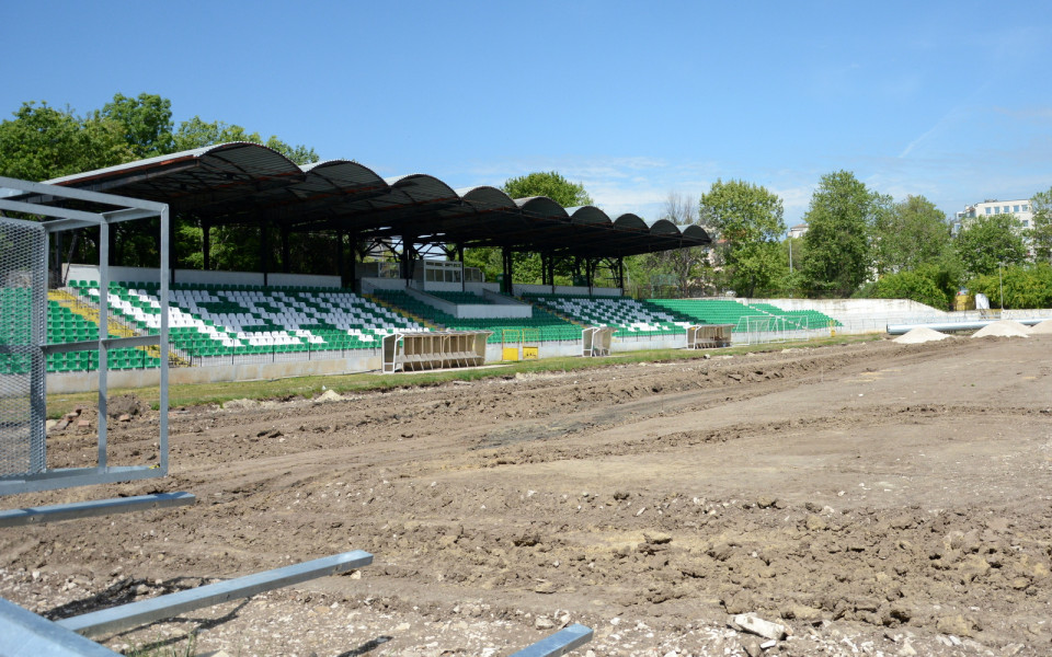 Стадион “Тича” готов за първия мач от новия сезон