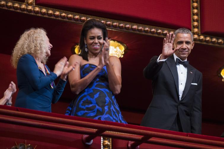 Мишел и Барак Обама