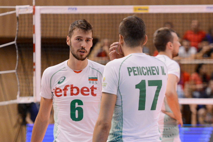 България срещу Бразилия в Световната лига по волейбол1