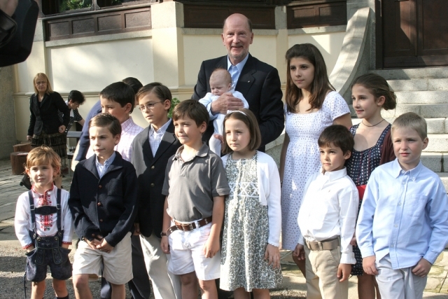 Снимки на семейството на Симеон от 16 юни 2007 г.