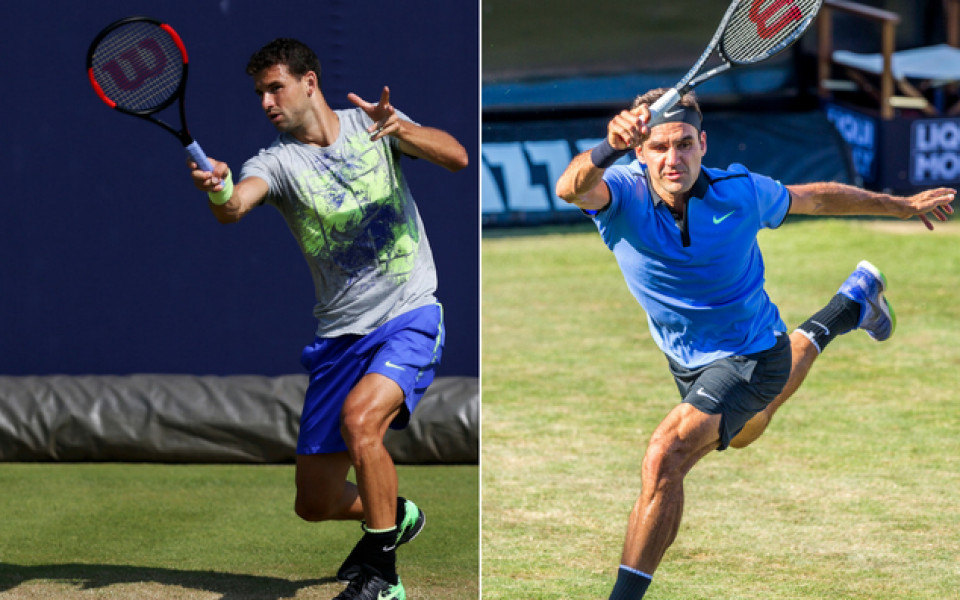 Григор, Федерер и големи тревни тенис емоции през тази седмица