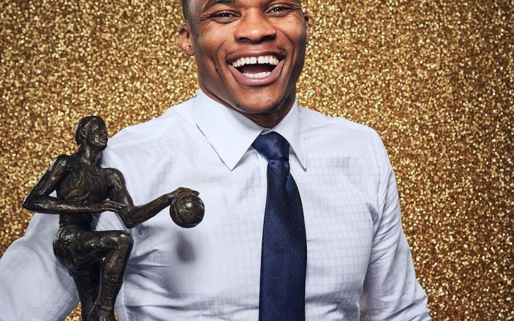 Ръсел Уестбруук е №1, сияе с MVP наградата