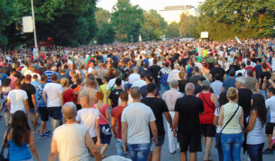 Протестът в Асеновград