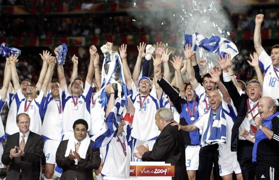 Триумфът на Гърция на Евро 20041