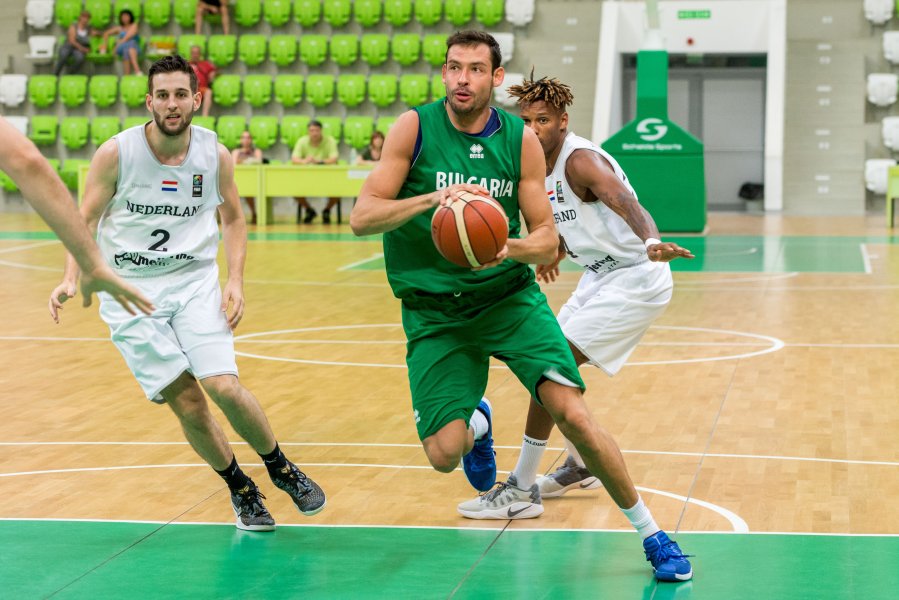 България национален отбор баскетбол мъже контрола Холандия1