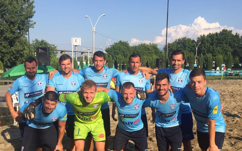Спартак стартира с две победи на турнира по плажен футбол в Румъния