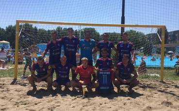 Спартак стана втори на силен турнир по плажен футбол в Румъния