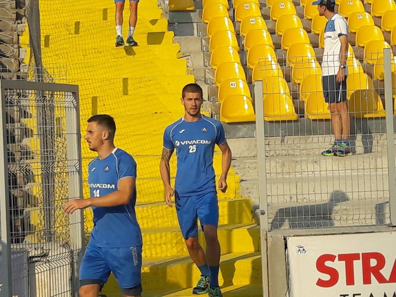 Последната открита тренировка на Левски преди Хайдук1