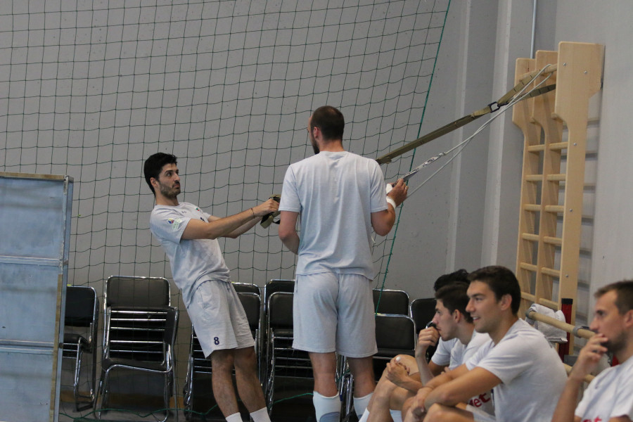Открита тренировка на националите по волейбол1