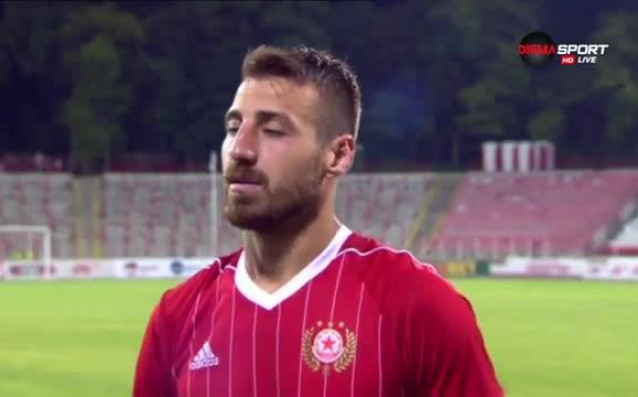 Защитникът на ЦСКА Николай Бодуров очаквано бе разочарован след нулевото
