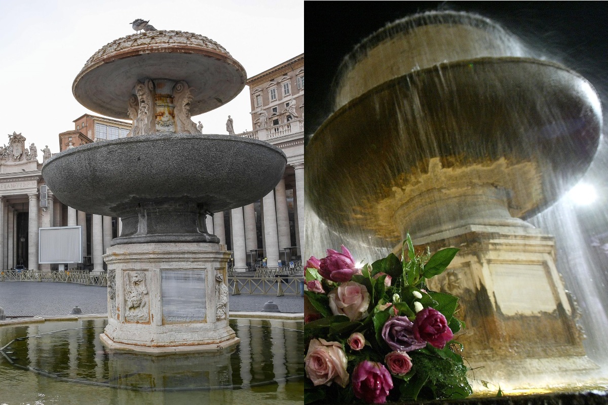 Ватиканът наложи воден режим заради който бароковите фонтани на пл. "Св. Петър" пресъхнаха