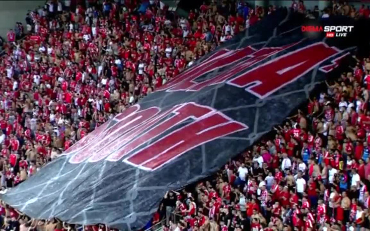 Страхотна атмосфера за старта на Беер Шева - Лудогорец