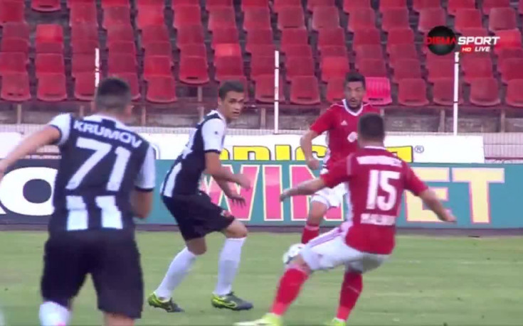 ЦСКА - Локомотив Пд 2:0 /полувреме/