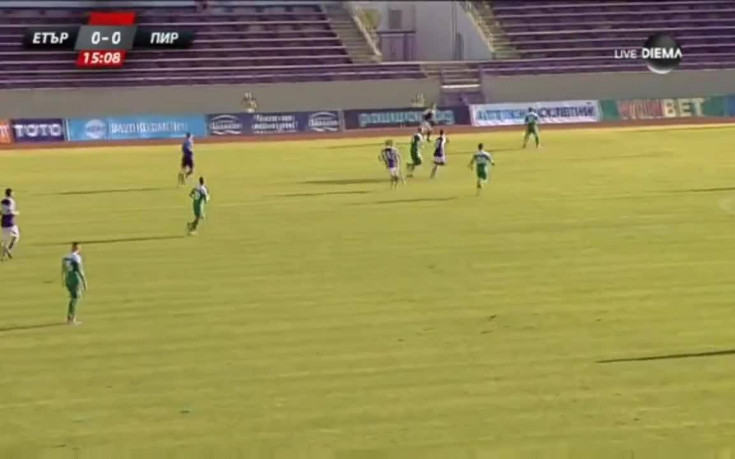 Етър - Пирин 1:0 /първо полувреме/