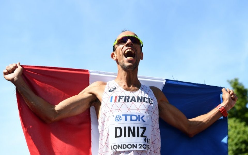 Французин грабна титлата на 50 км спортно ходене