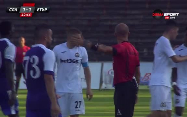 Нерви на Славия - Етър