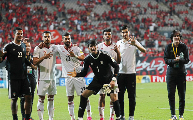 Националният отбор на Иран беше един от най-рано класиралите се