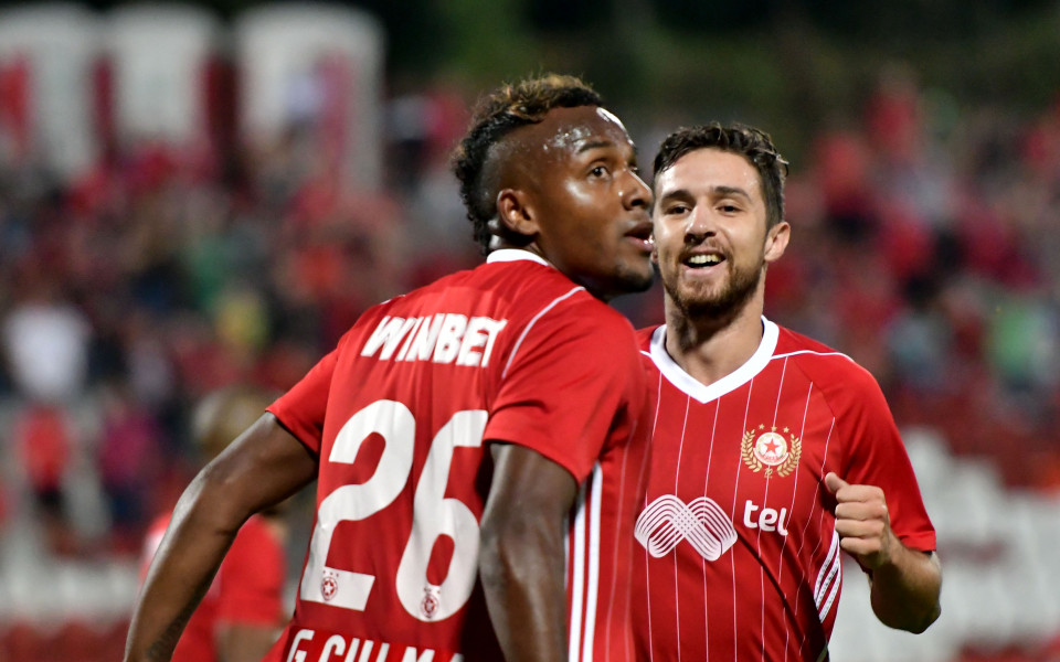 Халфът на ЦСКА Рубен Пинто, който в момента е отстранен