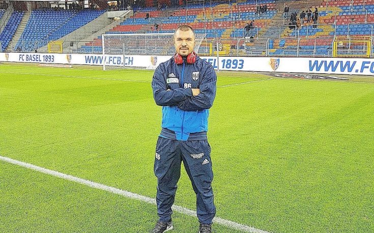 Лозана с подвиг срещу Базел, Божинов на пейката