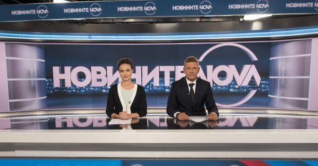 Актьорите Юлиан Вергов и Йоана Буковска Давидова станаха водещи на Новините на NOVA
