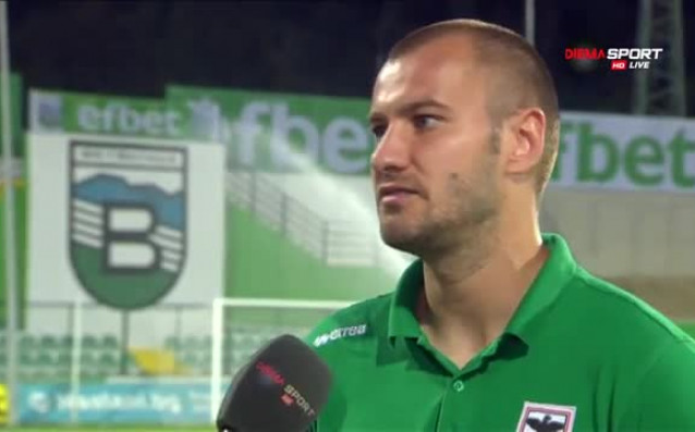 Вратарят на Пирин Благой Макенджиев стана Играч на мача в