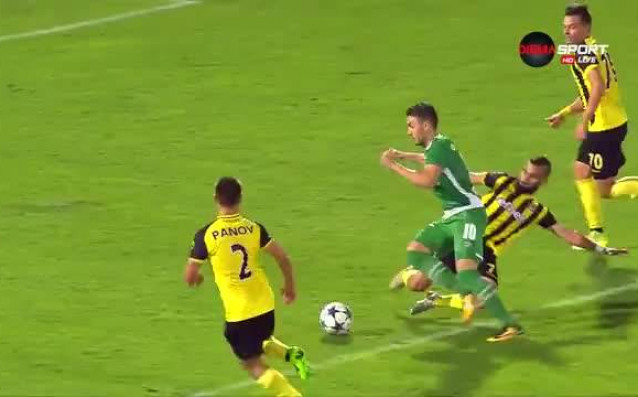 Много спорна ситуация беляза втората минута на добавеното време на