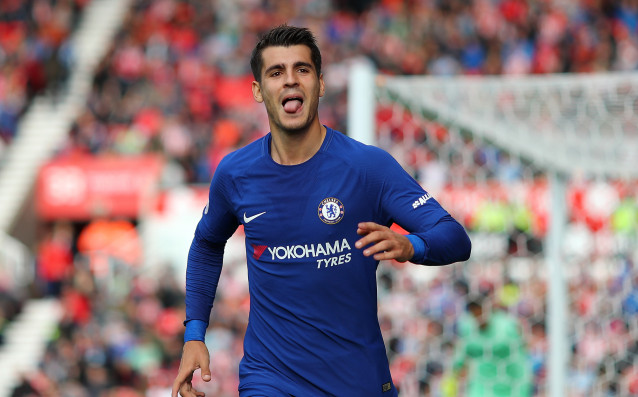 Алваро Мората отбеляза хеттрик при победата на Челси с 4 0