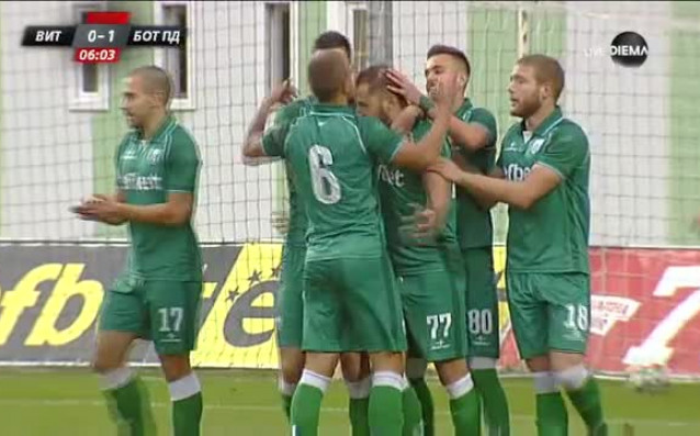 Витоша Бистрица и Ботев Пловдив играят при 1 1 в