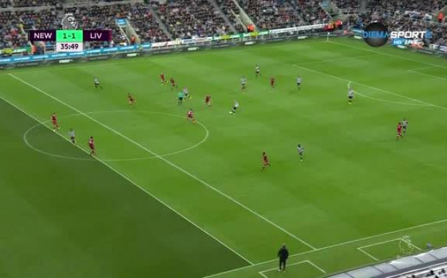 Отборите на Нюкасъл и Ливърпул направиха 1 1 за първото